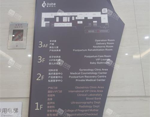 北京嘉禾整形指示图