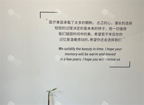 青岛波罗蜜医疗美容寄语墙图片
